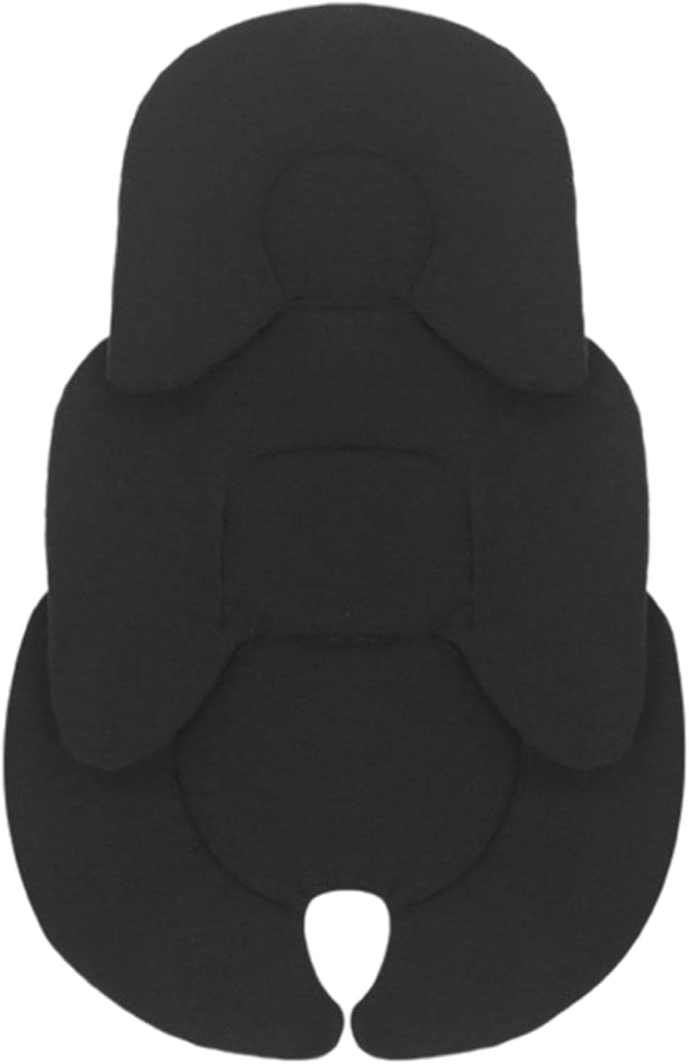 TENOL Stroller Cushion Breathable Insert for Baby Newborn Infant, Black - Black image number 5
