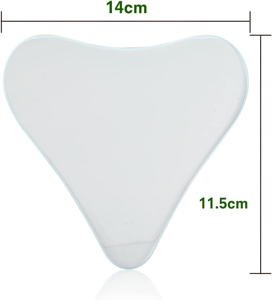 3X Women Chest Silicone Reusable Pads Ladies Female Transparent Anti-Wrinkle image number 3