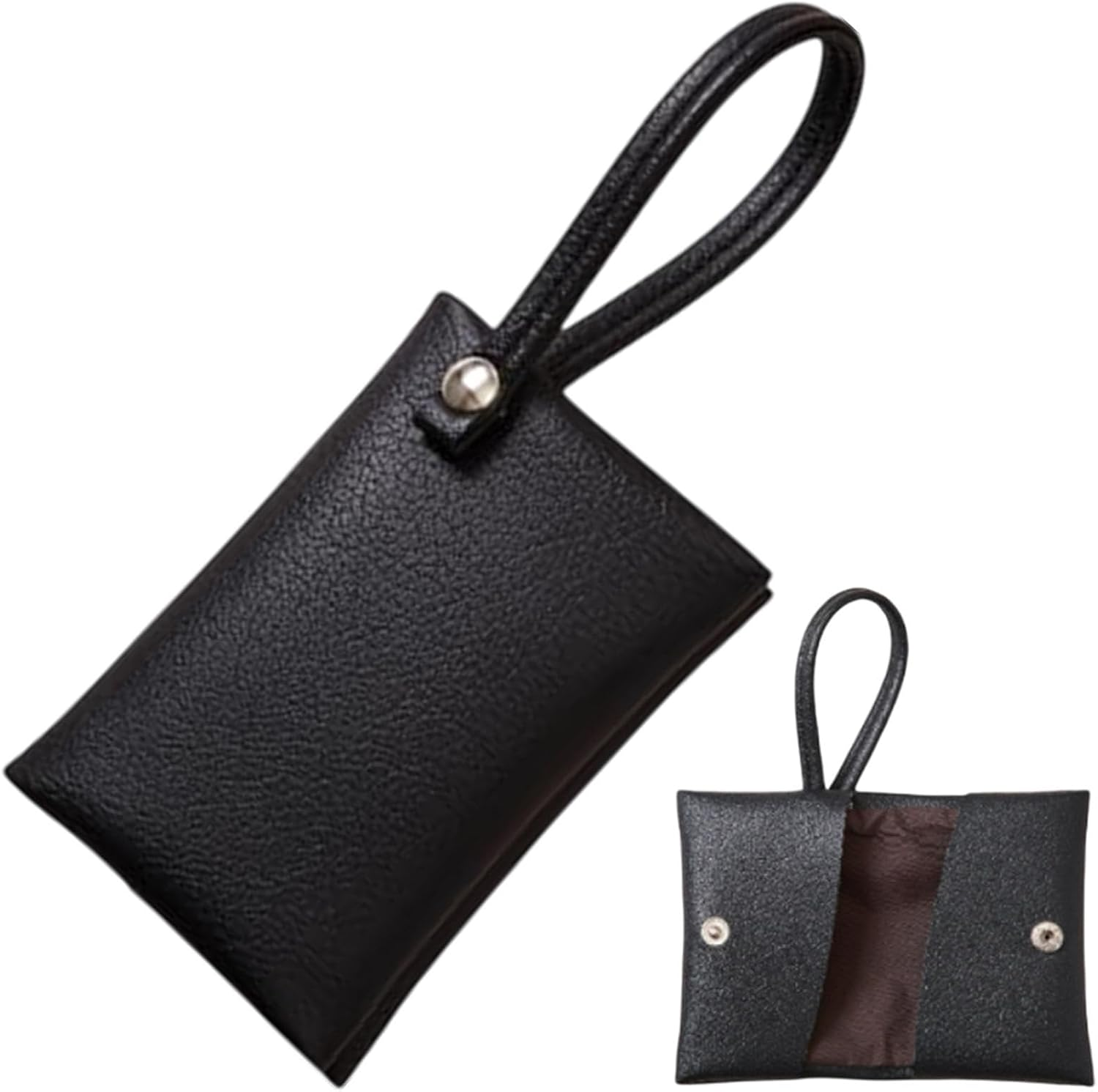 Bmucp Pocket Tissue Pouch, Purse Tissue Holder | Small Waterproof Napkin Pocket Bag | Travel Accessories, Outdoor Portable Storage Supplies for Family Friends image number 4