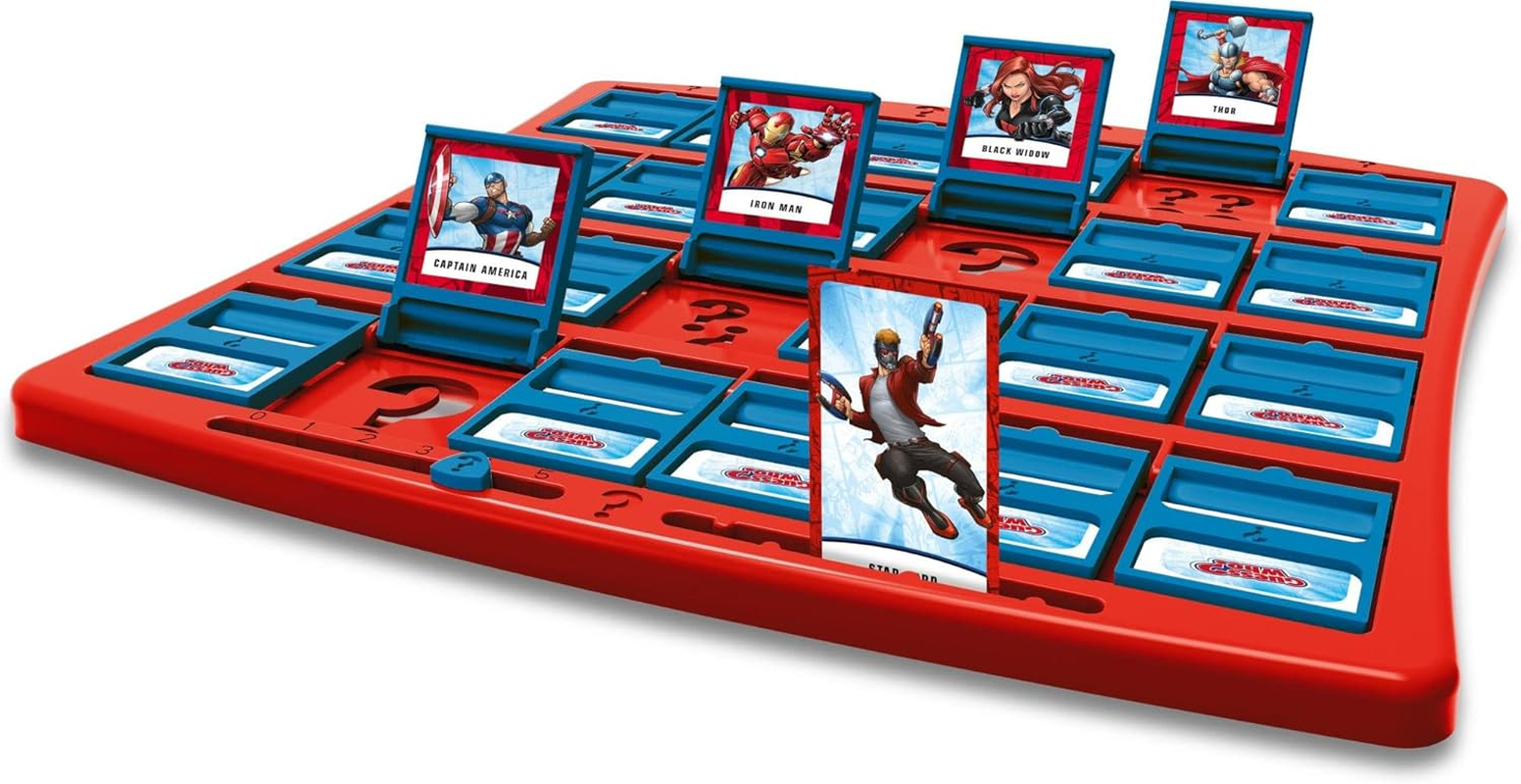 Winning Moves Guess Who? Marvel Edition - Guessing Board Game about Your Favourite Characters from Marvel - 2 Players Aged 10+