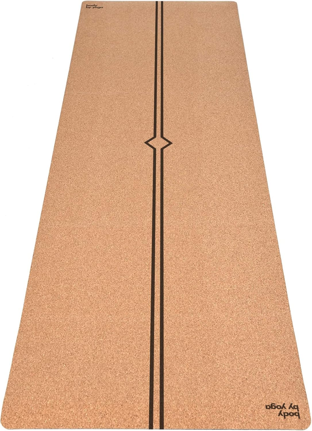 Luxury Cork Yoga Mat - Non Slip, Extra Thick Grip. Thicker, Longer, and Wider for More Comfort and Support. Tough Enough for Hot Yoga. Natural, Non Toxic, and Eco Friendly. Optional Alignment Lines. image number 2