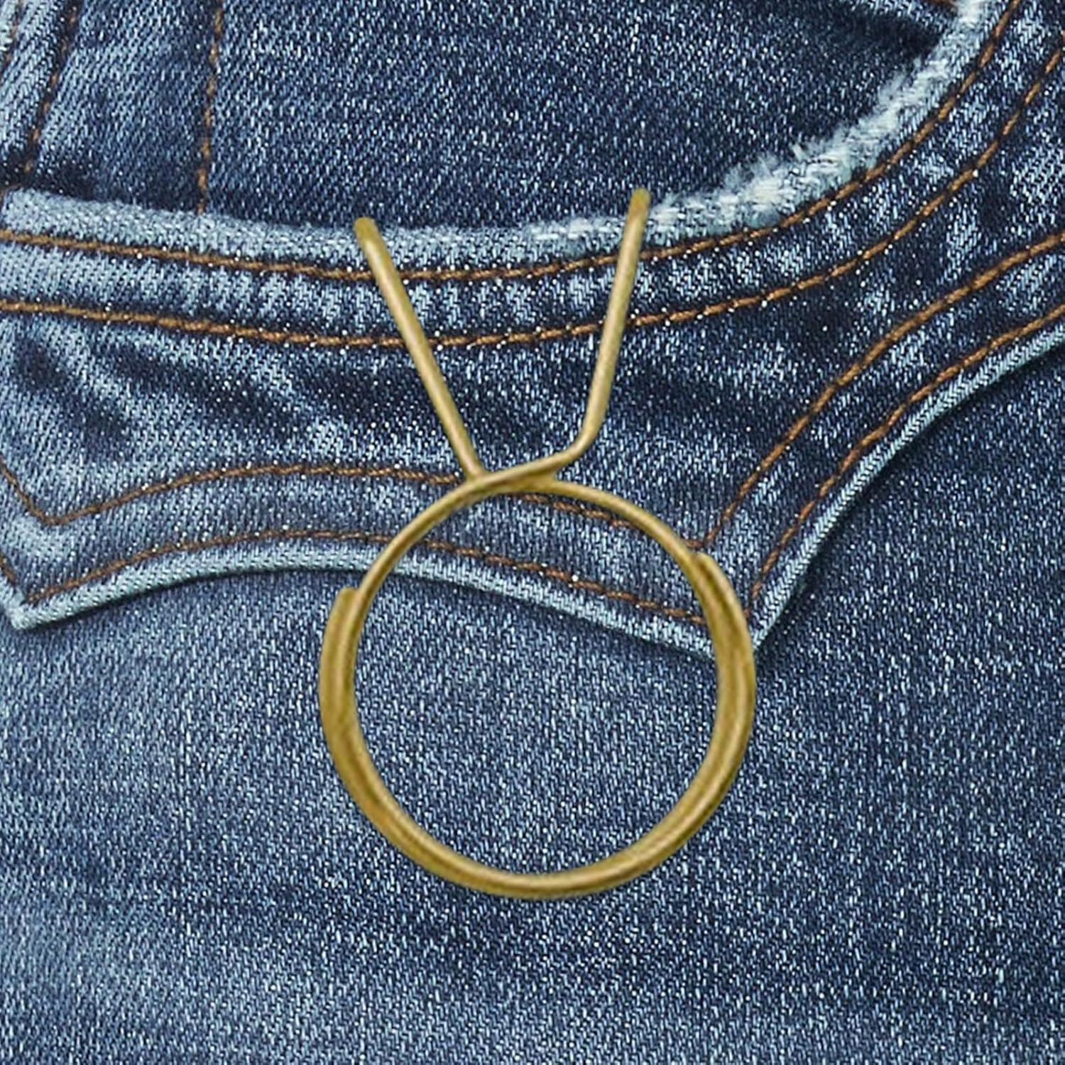 Pocket Clip | Clip on Key Organizer | Compact Secure Wallet Purse Accessory for Men Women Work Travel Car Home Belt Pants Pocket image number 6