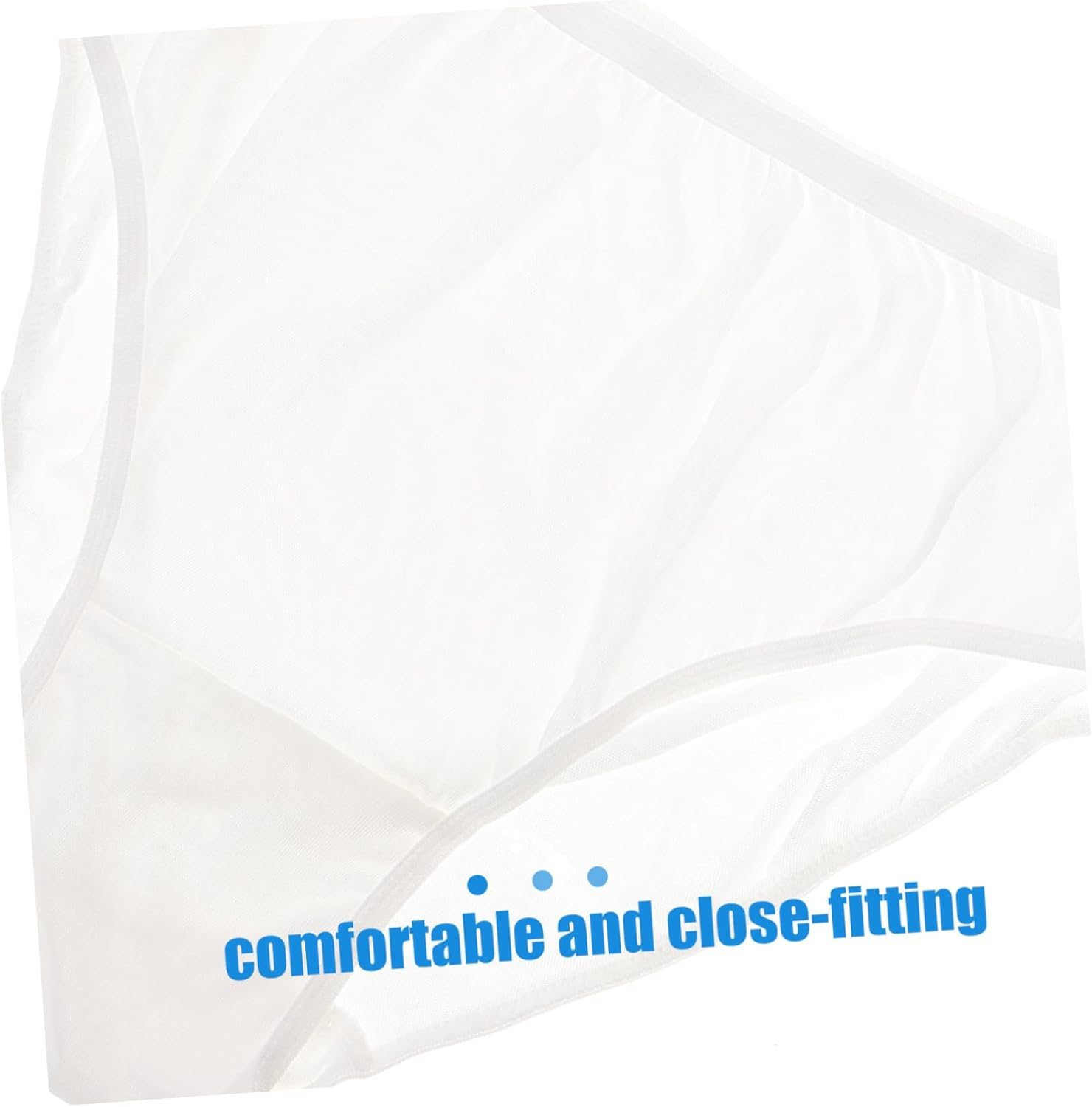 4Pcs Cotton Underwear Women Disposable Panties for Pregnant Period Breathable Maternity Tights image number 6