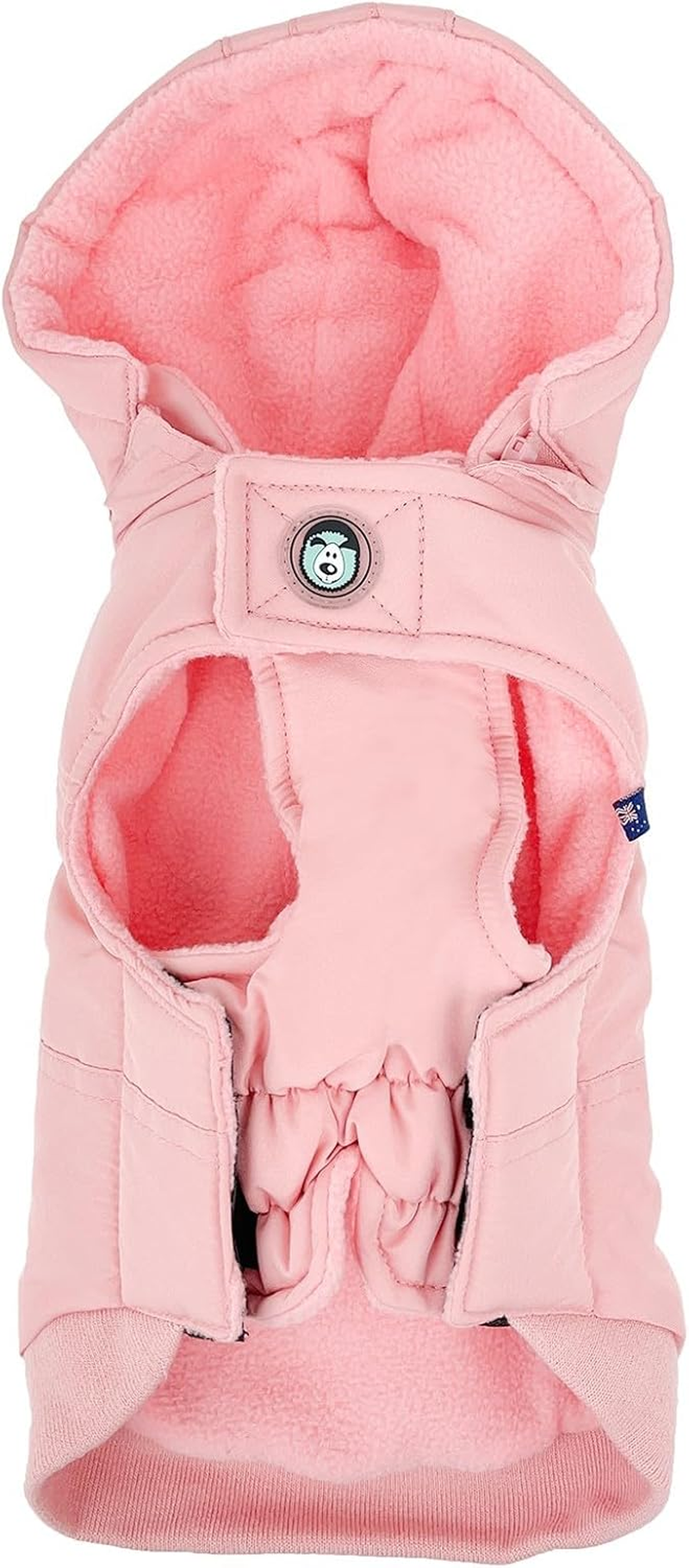 Huskimo Mt Buller Dog Coat, Rose/Pink, 33Cm image number 1