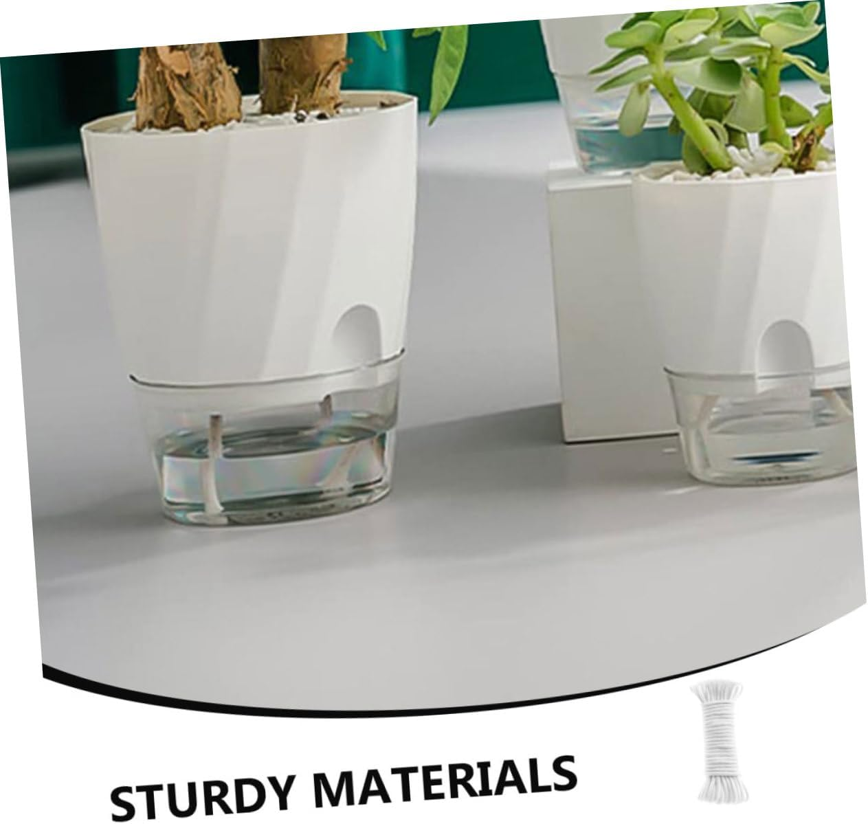 Kisangel Self-Watering Planter Rope Cotton Thread for Hydroponic Potted Plants Water Absorption Wick Cord for Garden Supply image number 3