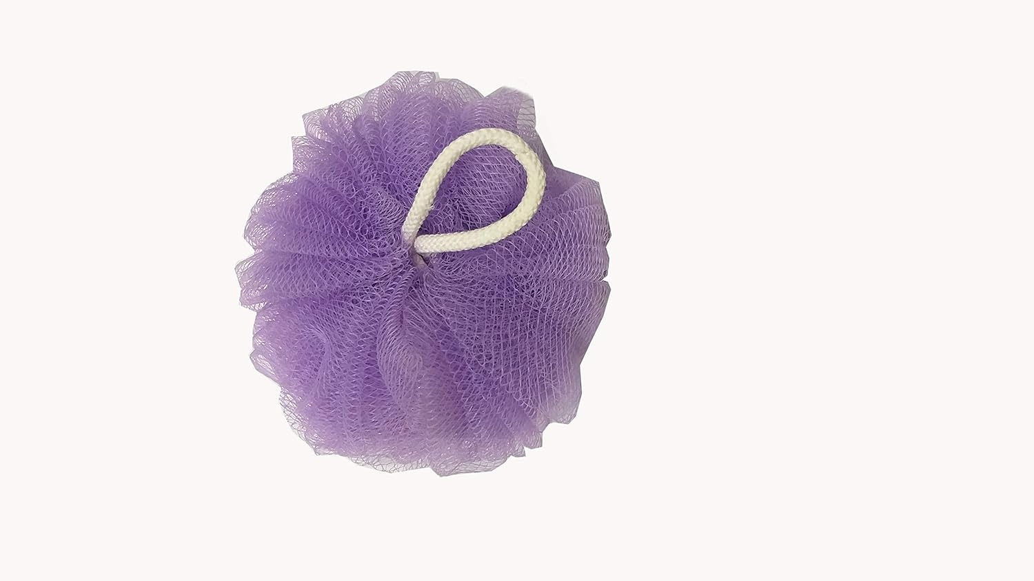 TVASTEE Luxury Bathing round Loofah for Men and Women-Assorted Colour (Pack of 1) image number 2