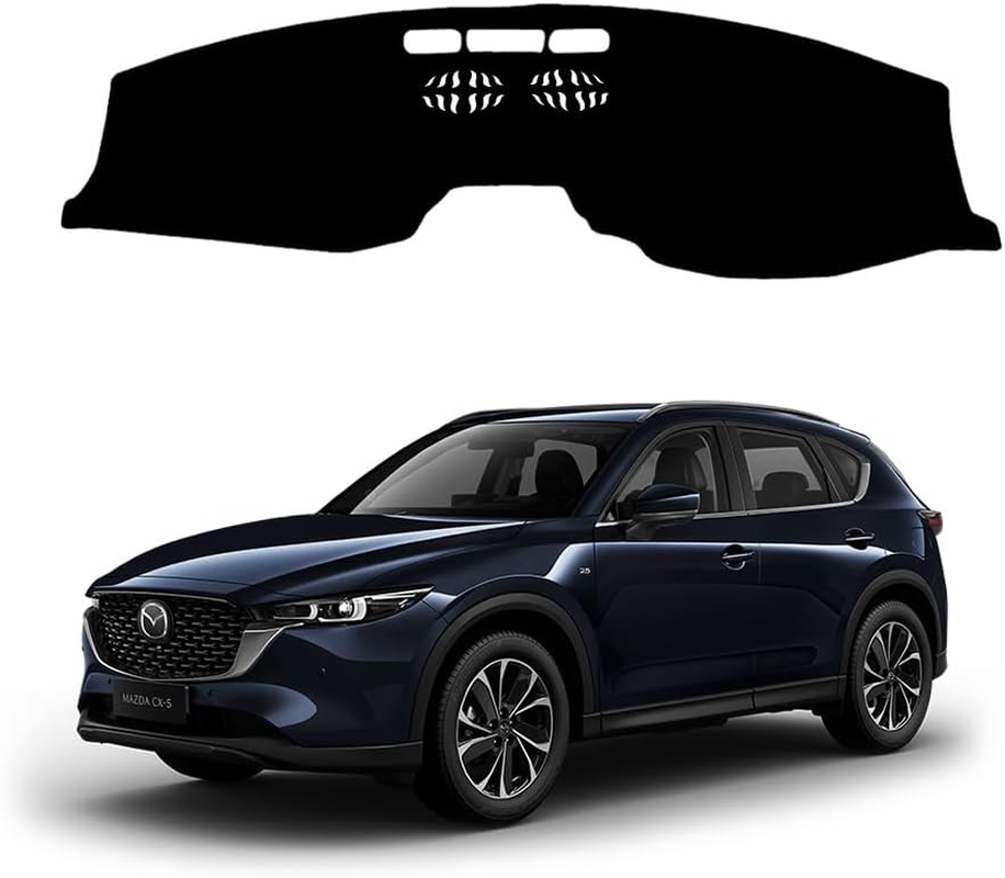 Evervenz Dash Mat for Mazda CX-5 2017 2018 2019 2020 2021 2022 2023 CX 5 CX5 2017-Onward Leather Dashmat011 image number 6