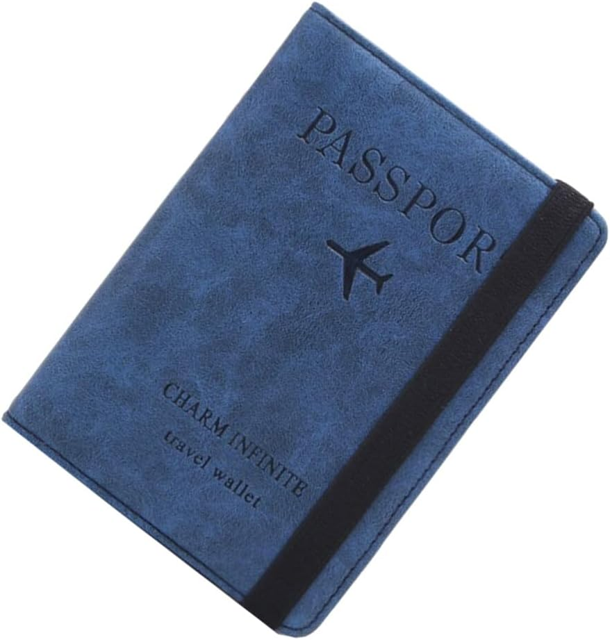 BUTIFULSIC Leather RFID Passport Wallet Women'S Handbag Rfid-Blocking Case Multi-Purpose Storage Bag Id Holder Credit Card Pocket for Friends