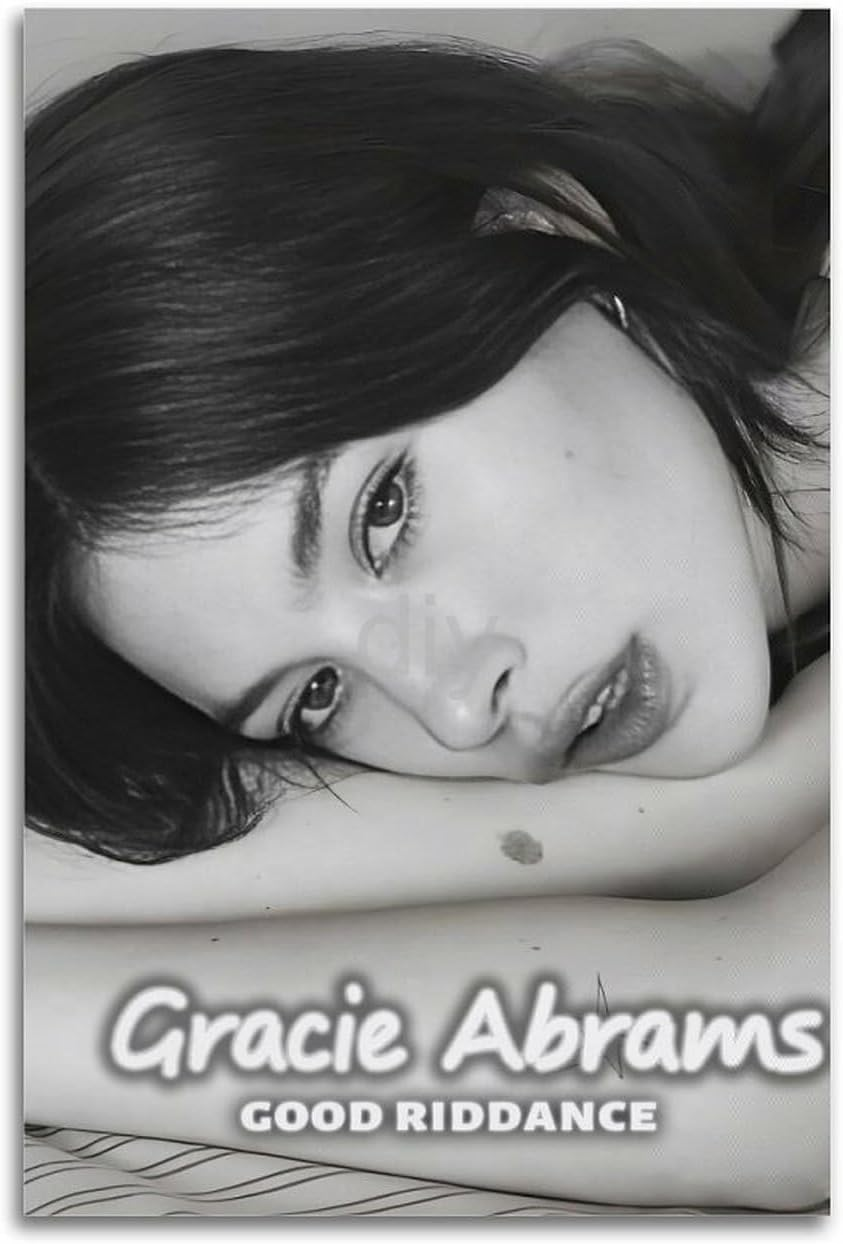 Gracie Abrams Poster Poster Canvas Painting Wall Art Picture Home Decor Print for Bedroom Living Room Dorm Study Bar Office 16X24Inch(40X60Cm) Unframe-Style