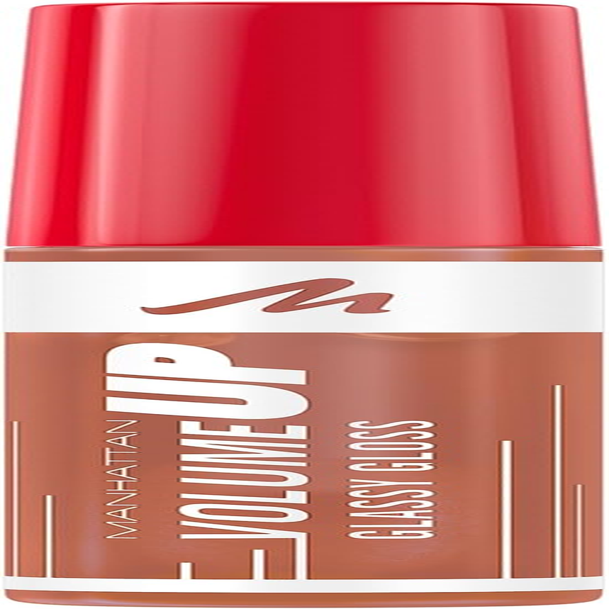 MANHATTAN Volume up Glassy Gloss Moisturising Lip Gloss for Fuller Looking Lips, Easy Application, Vegan Formula, 650 Sweet Frosting, 10 Ml image number 2