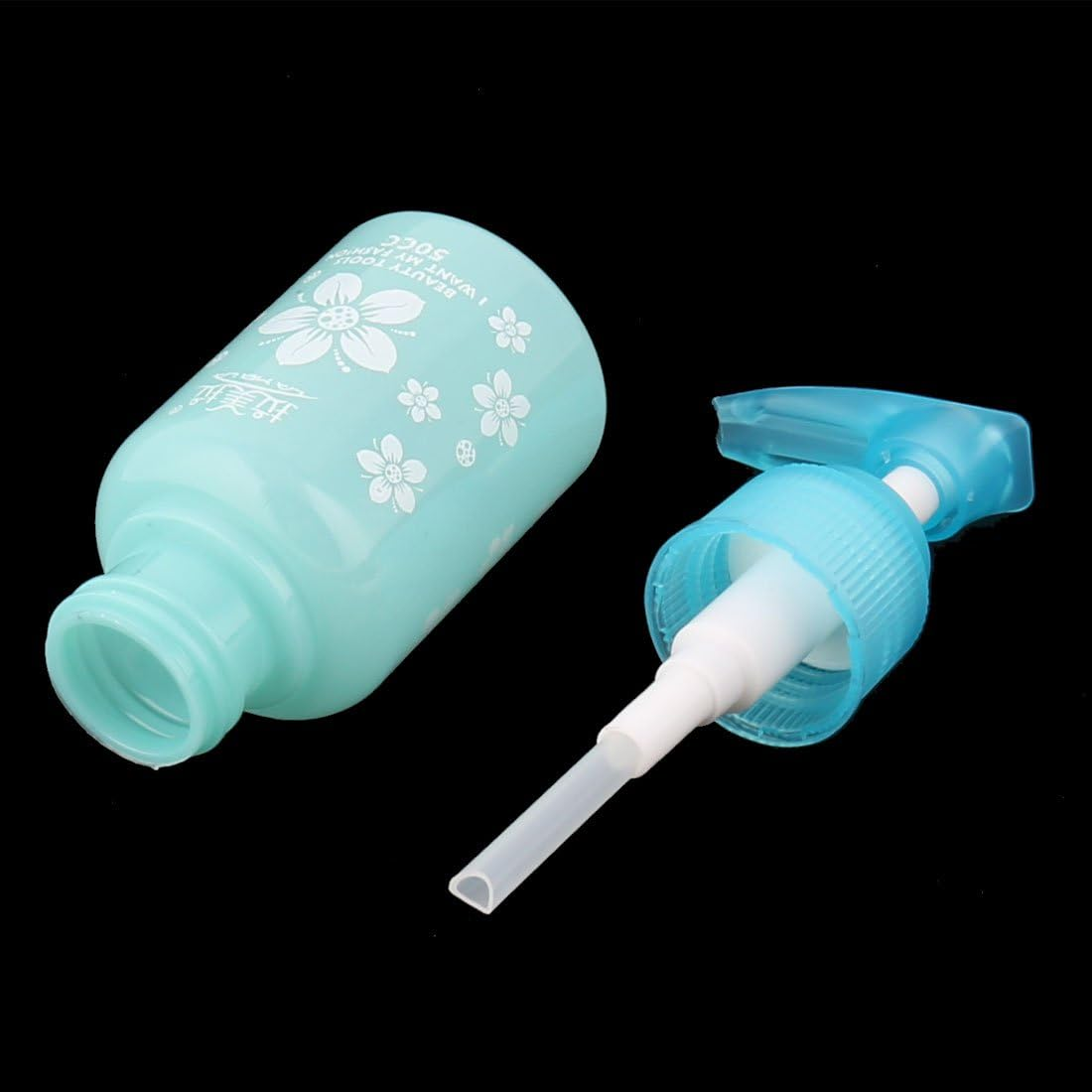 Ruilogod 50ML Travel Business Trip Plastic Shampoo Container Pump Bottle Blue (Id: 45D C2B F00 C33 5Ef image number 2