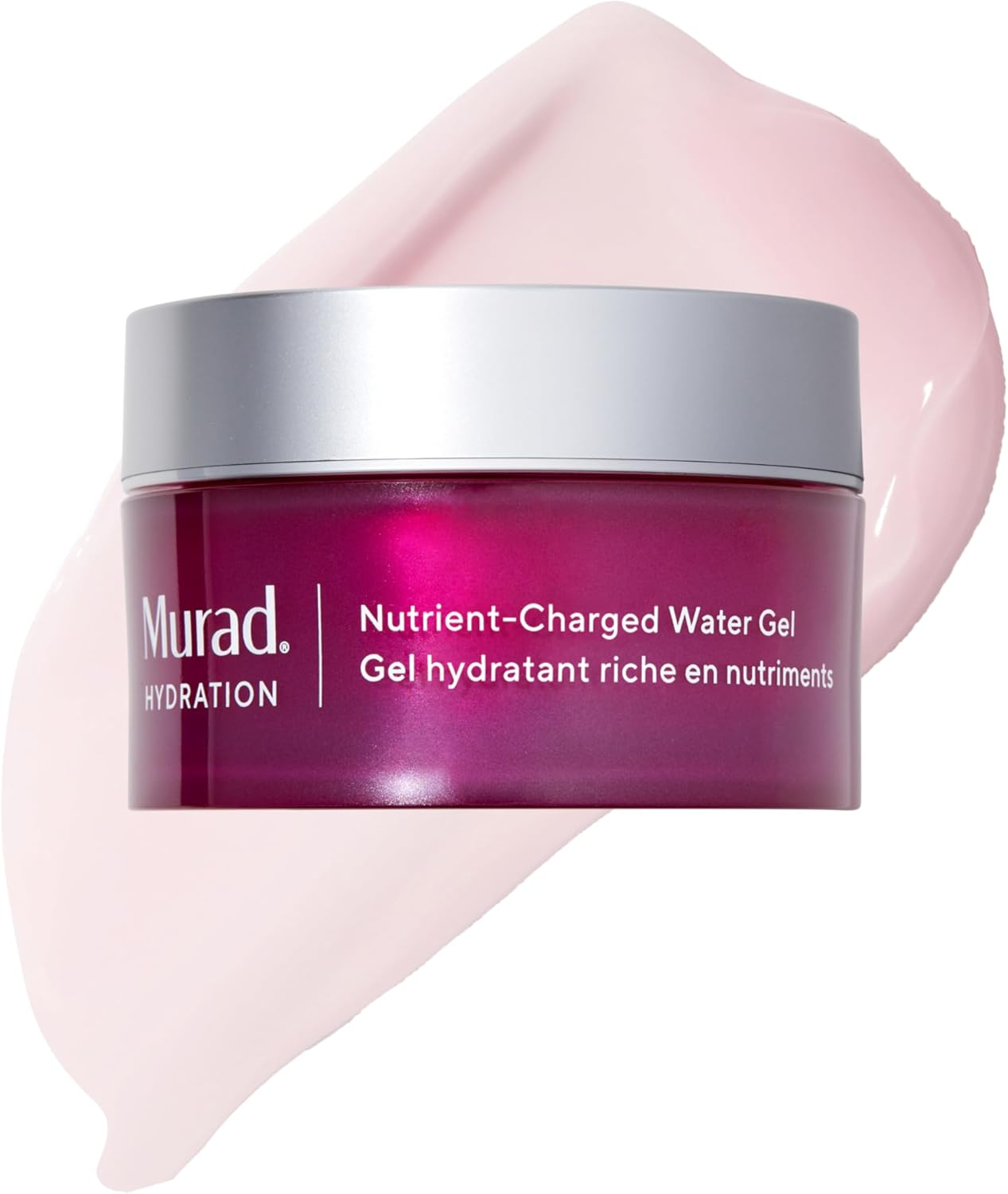 Murad Nutrient-Charged Water Gel Moisturiser 50 Ml - Lightweight Oil-Free Hydrating Face Gel Moisturiser with Peptides, Vitamins & Minerals for Oily, Combination & Dry Skin image number 3