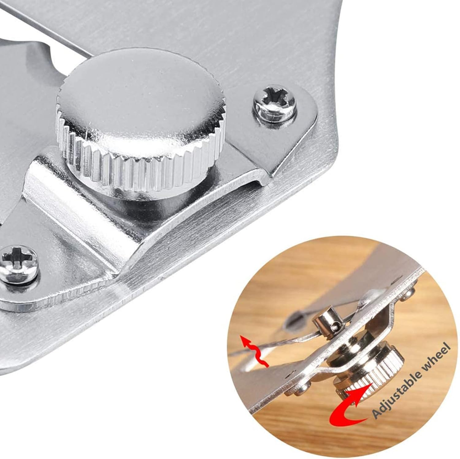 ZARSIO Truffle Slicer Cheese Chocolate Truffle Shaver Cutter with Adjustable Blade image number 3