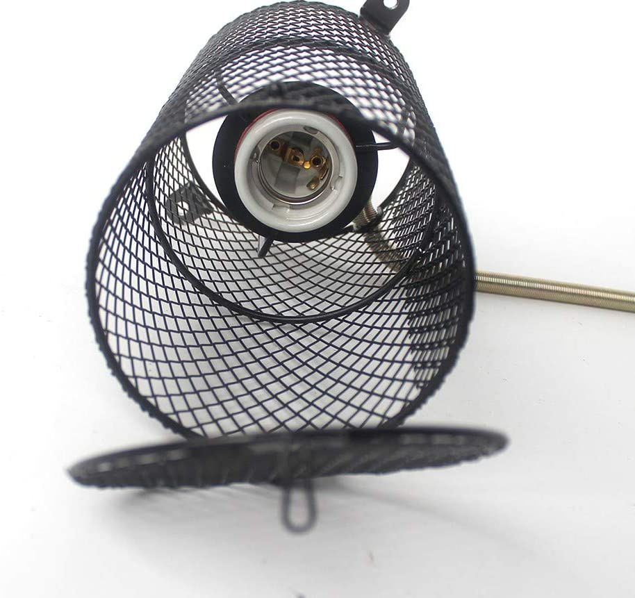 Abu I Pet Reptile Anti-Scald Lamp Shade Heat Light Ceramic Lamp Holder AU Plug image number 3