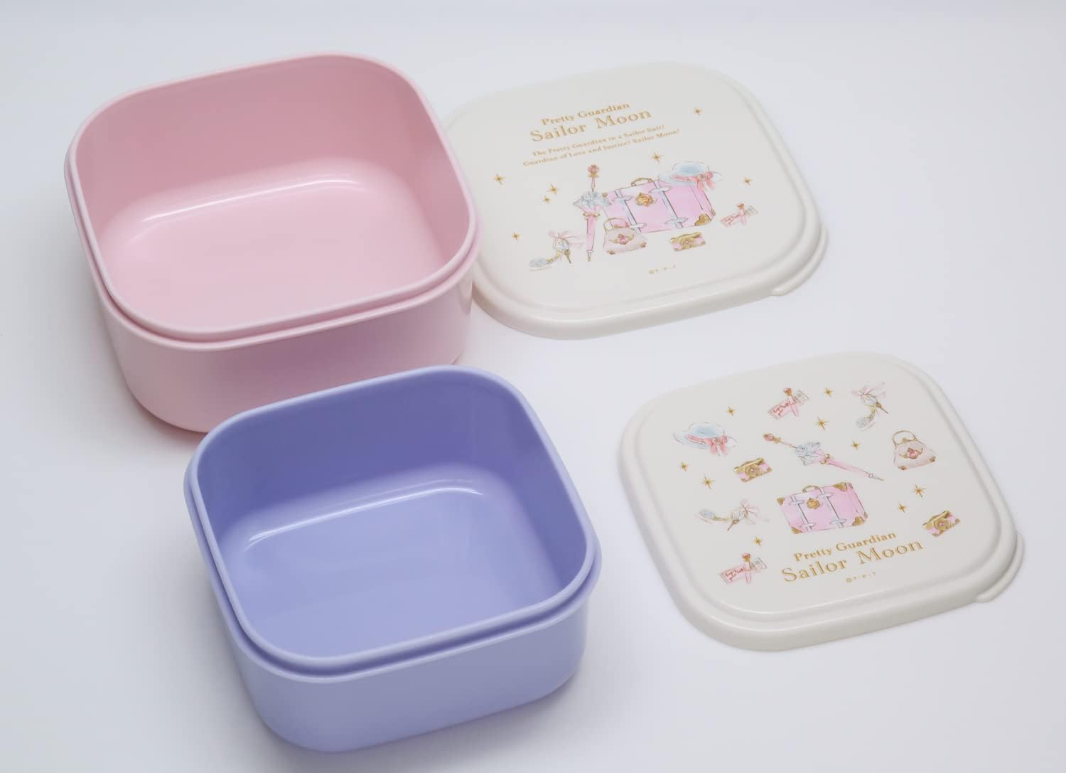 OSK Sailor Moon SSP22 Sticker Container, Set of 2, Lavender image number 1