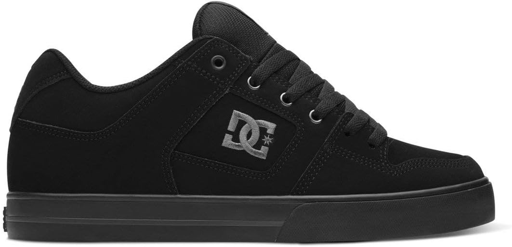 DC Men'S Pure Action Skate Shoe Skateboarding Pirate Black, 12.5 D US image number 6