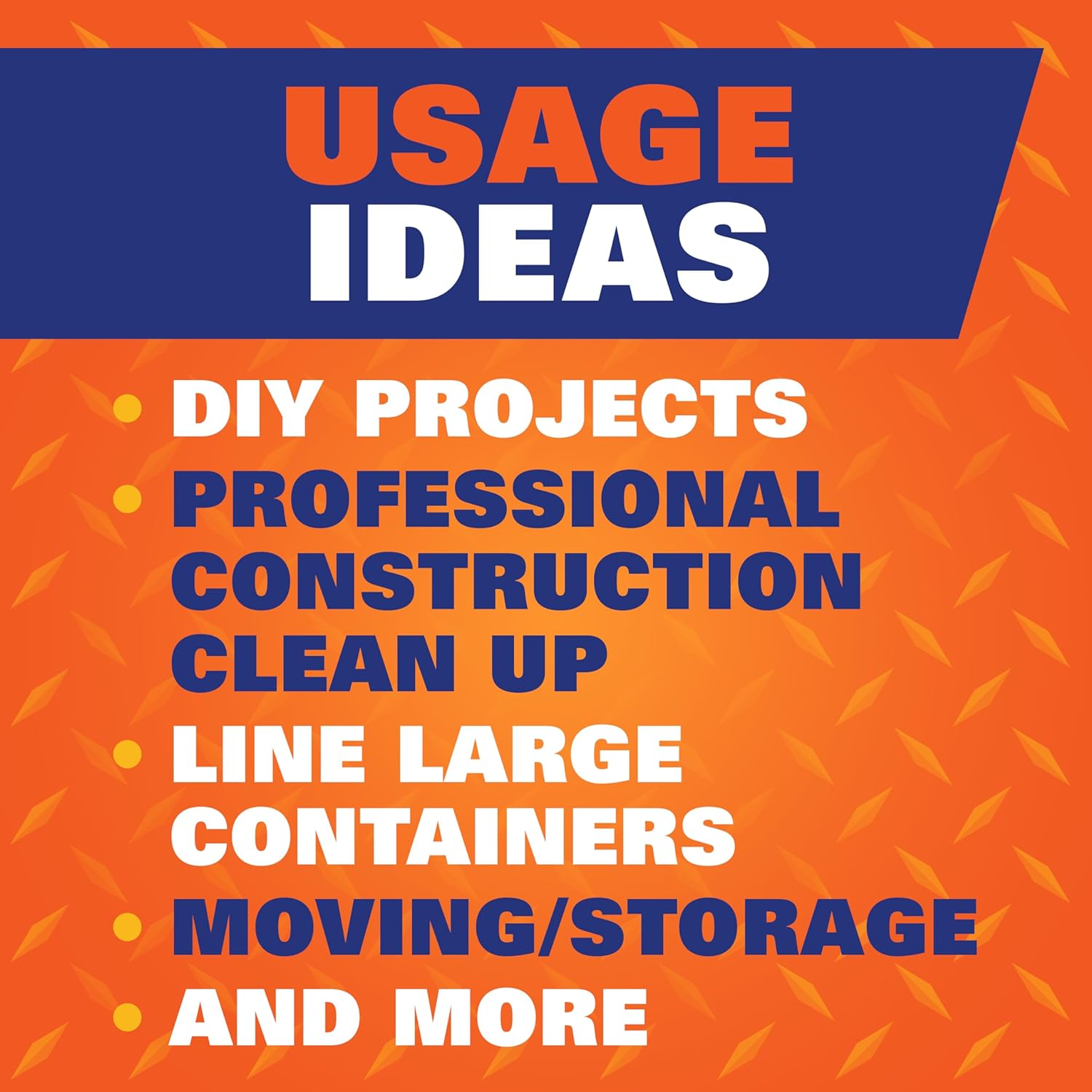 Hefty Load and Carry Contractor Heavy Duty Trash/Garbage Bags, 42 Gallon, 26 Count