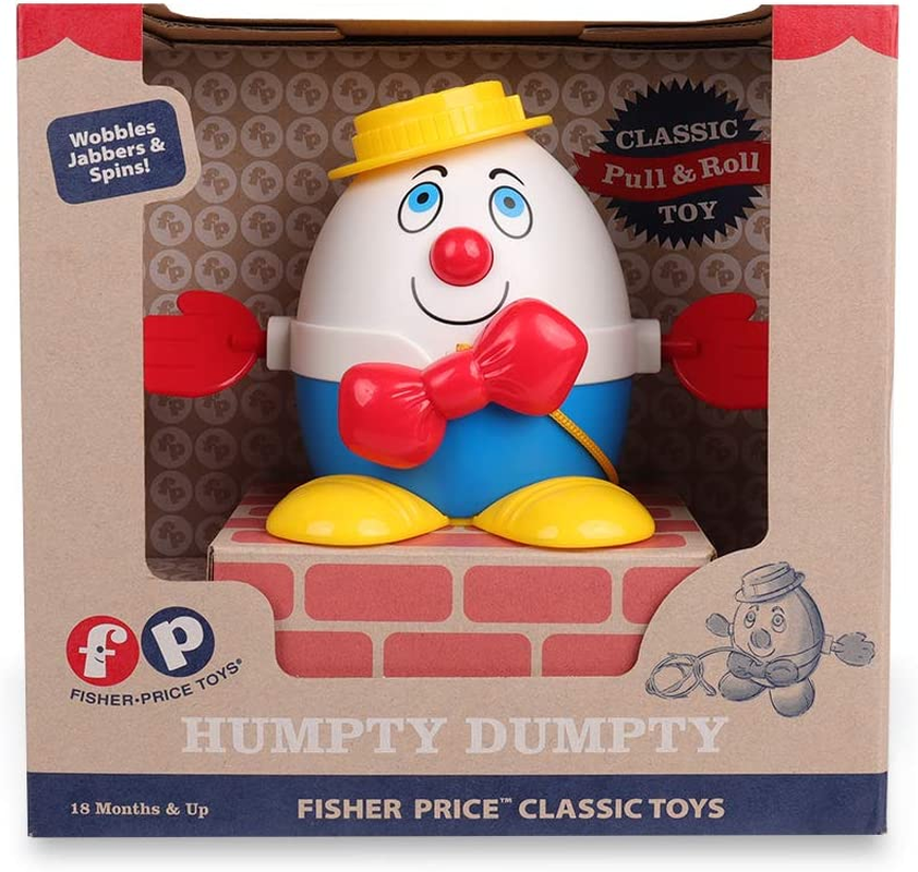 Fisher Price Kids Humpty Dumpty Pull along Toy 12 Cm image number 3
