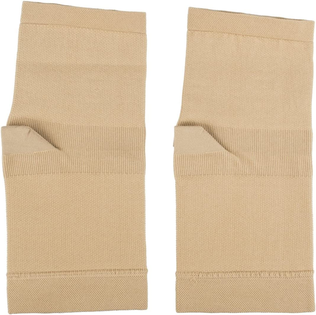 SPOTBRACE 1 Pair Ankle Brace, 30-40Mmhg Medical Compression Brace Elastic Thin Foot Support, Nano Socks for Women and Men, Toeless Compression Arch Sleeve for Swelling, Achilles Tendonitis, Plantar Fasciitis and Sprained image number 6