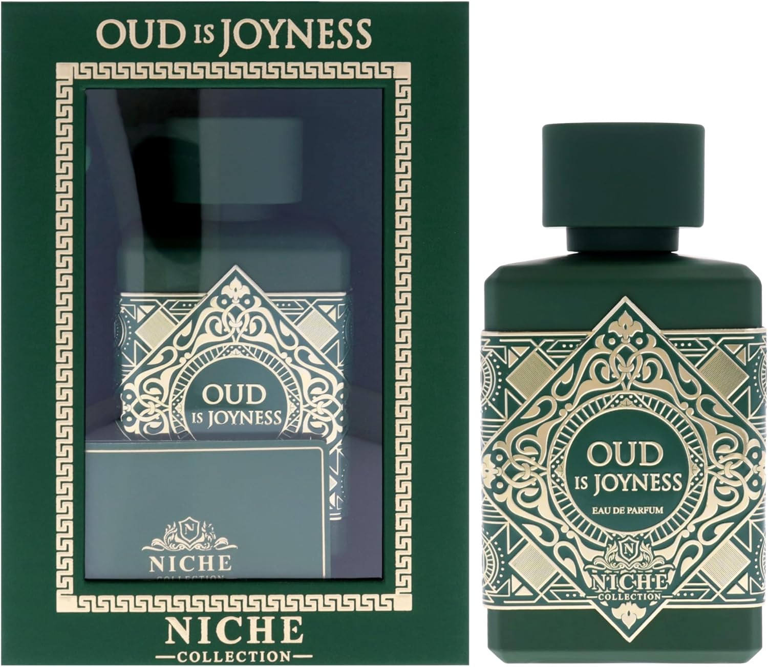 Niche Collection - Oud Is Joyness by Khalis for Men - 3.4 Oz EDP Spray image number 5