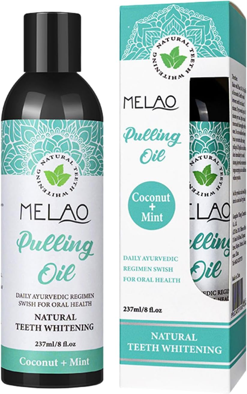 Mouthwash, Natural Coconut and Peppermint Oil - Oral Care Organic Closys Mouthwash, Freshen Breath Oil Pulling for Teeth, Keep Teeth and Gums Happy and Healthy Alcohol-Free