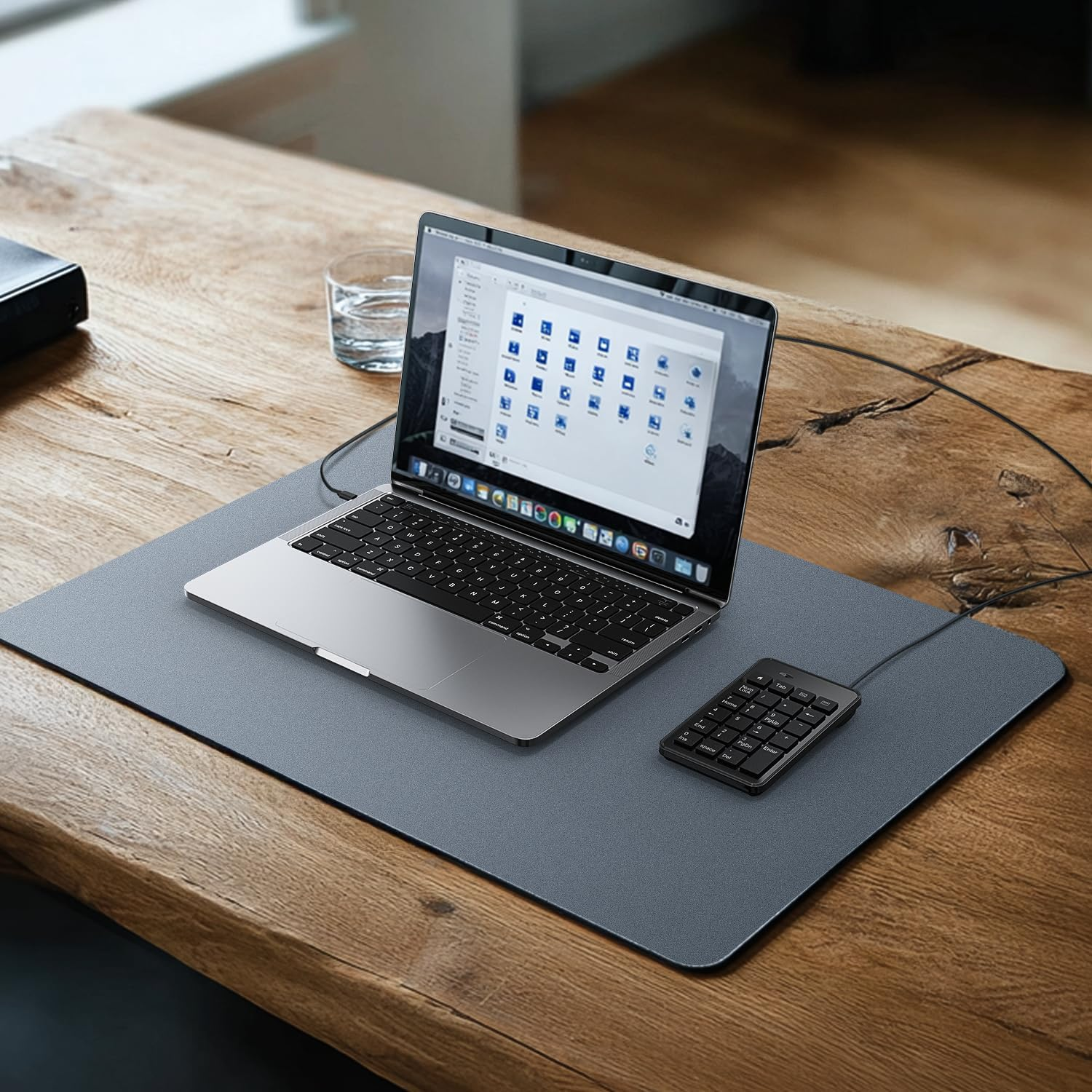 CBUS Wired USB-C Numeric Keypad for Laptop, 23 Keys Numpad Keyboard with Tab, Home, Email & Calculator Keys, 5Ft Cable, Small and Lightweight Design image number 5