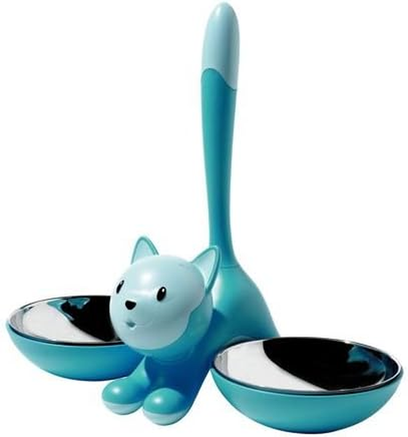 Alessi AMMI09 B Tigrito Cat Bowl, Black, Black image number 2