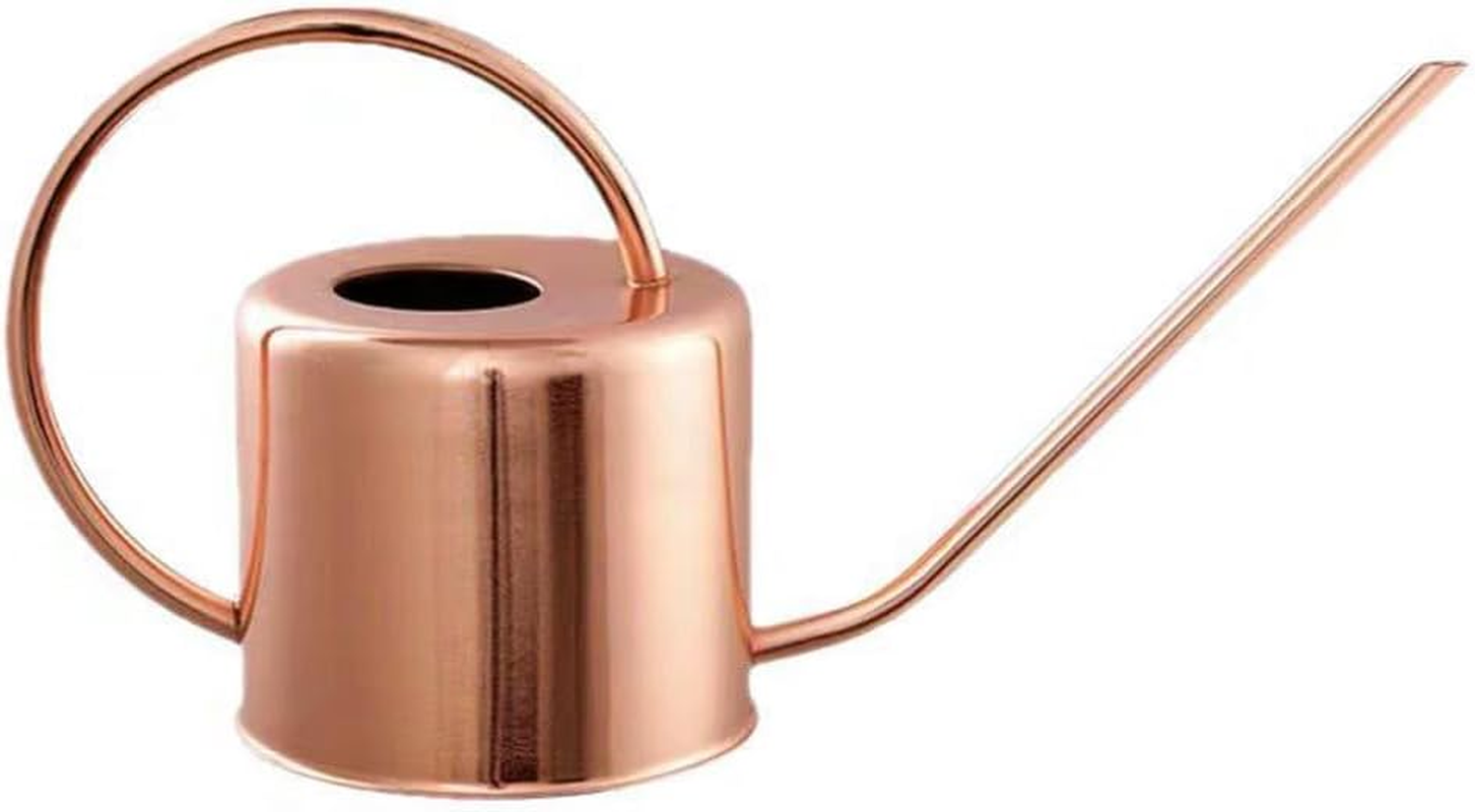 1.3 L Metal Watering Can for Indoor Plants &ndash; Long Spout, Rust-Proof, Durable and Stylish Red Copper Design &ndash; Perfect for Precise Watering &ndash; 38.5 X 13 X 20 CM image number 2