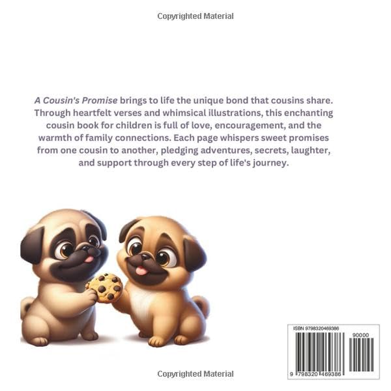 Cousin Book for Kids | Perfect Keepsake for New Baby | Toddlers Boys & Girls Big or Little Cousins: Fun Pregnancy Announcement Auntie & Uncle | Gift from Grandma to Grandkids Grandchildren image number 1