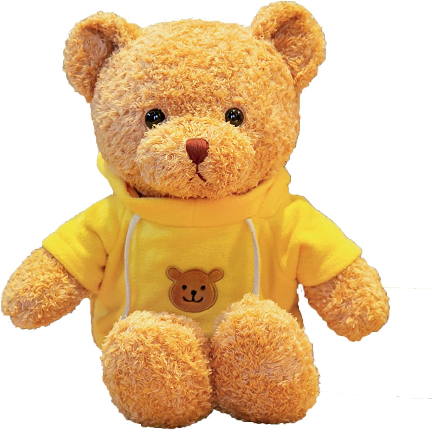 Teddy Bear Stuffed Animal Cute Red Hoodie Bear Plush Toys Gifts for Kids 11.8 Inches