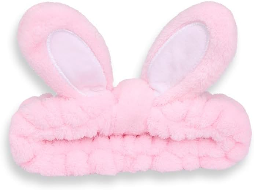 Cin 2 Pcs Hair Band and Hair Tie Kawaii Headband Cartoon Hair Clips Hair Accessories Character Coral Hair Band Gift Hair Coral Fleece Head Wraps Elastic Band for Girls Women