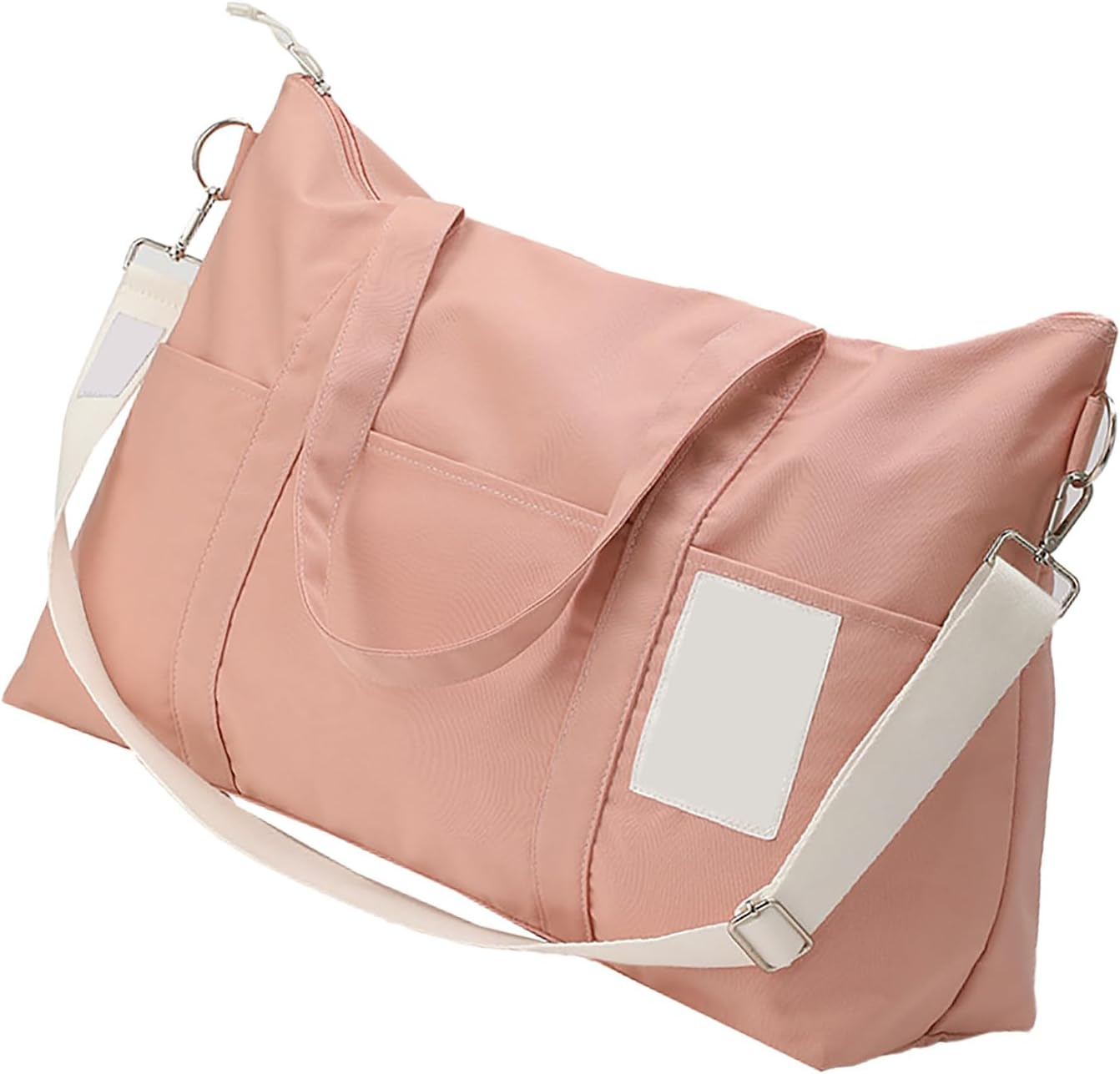 Travel Bag Sport Duffel Bag for Women Men Gym Tote Bag Hospital Bagweekender Overnight Bag Waterproof Carry on Beach Holdall Luggage Bag Pink