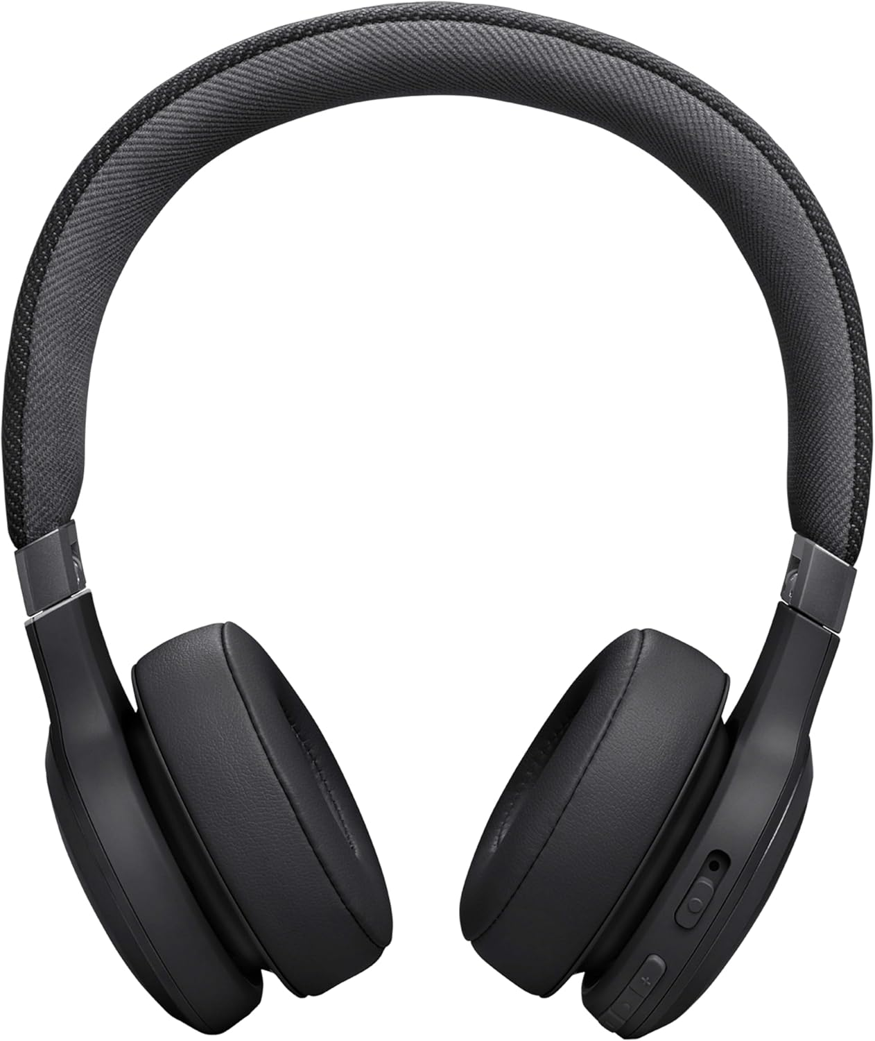 JBL Live 670NC, JBL Signature Sound and Surround Sound, Bluetooth 5.3 with LE Audio Supported (*), True Adaptive Noise Cancelling with Smart Ambient, Black - White, On-Ear image number 3