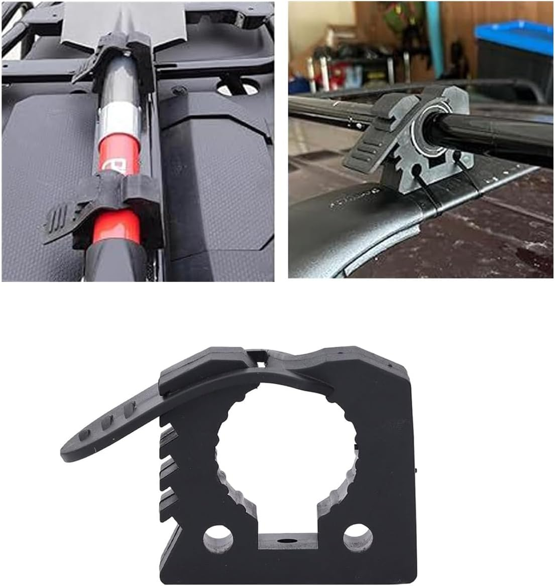 2Pcs Adventure Shovels Bracket、Rubber Shovel Holder Mount (2) Rubber Bracket Mount Kit | Axe and Shovel Mounting Brackets, Vehicle Gear Rack Securing Clamps for Outdoor Quick Attachment