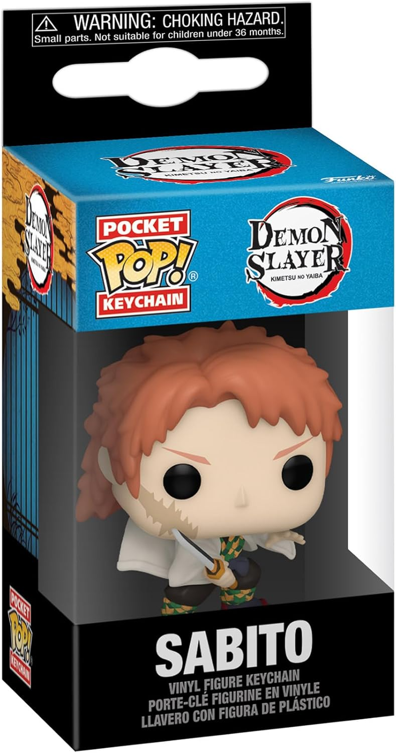FUNKO POP! KEYCHAIN: Demon Slayer - Sabito(No Mask) image number 3