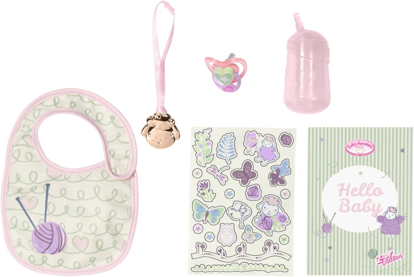 BABY Born Active Annabell 706626-43Cm Doll with Soft Cuddly Body & Realistic Features & Sounds - Clothing & Accessories - Require 3 AAA Batteries (Not Included) - for Kids from 3+ Years