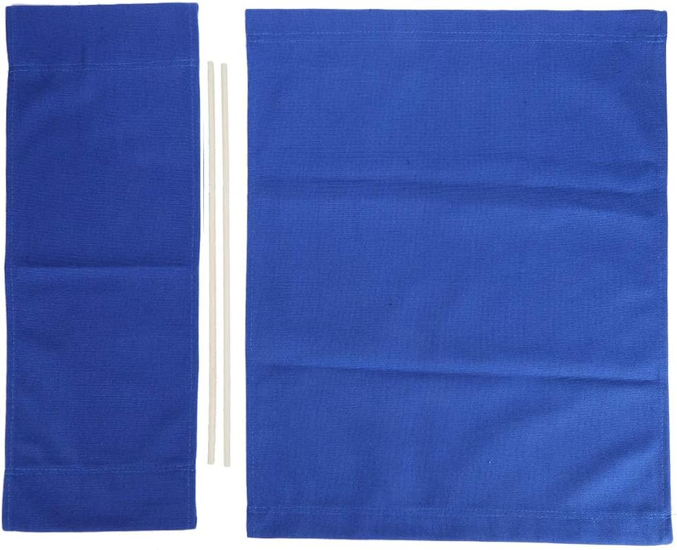 1 Set Director Chair Canvas, for 16'' Directors Chairs Director Chair Replacement Canvas（4 Colors Available） (Blue)