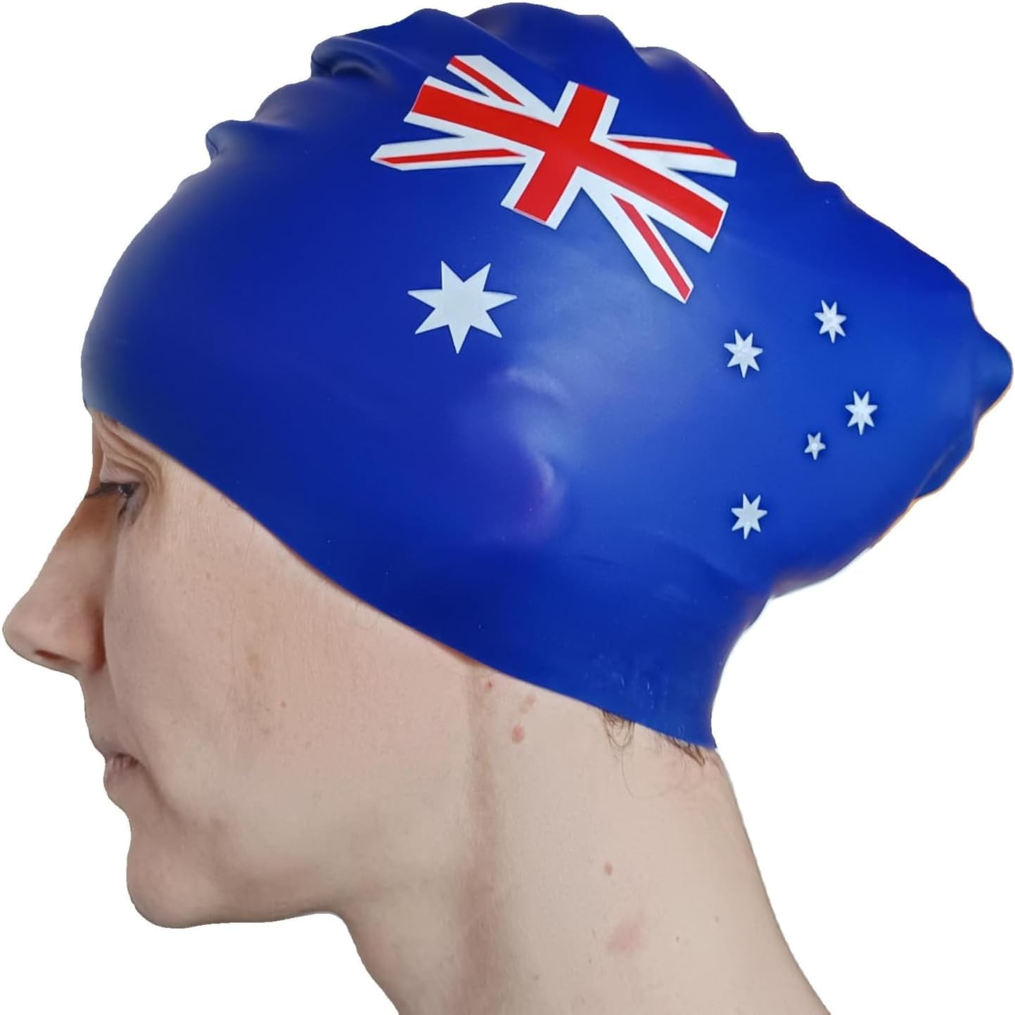 Long Hair Swim Cap for Women and Men with Longer Hair