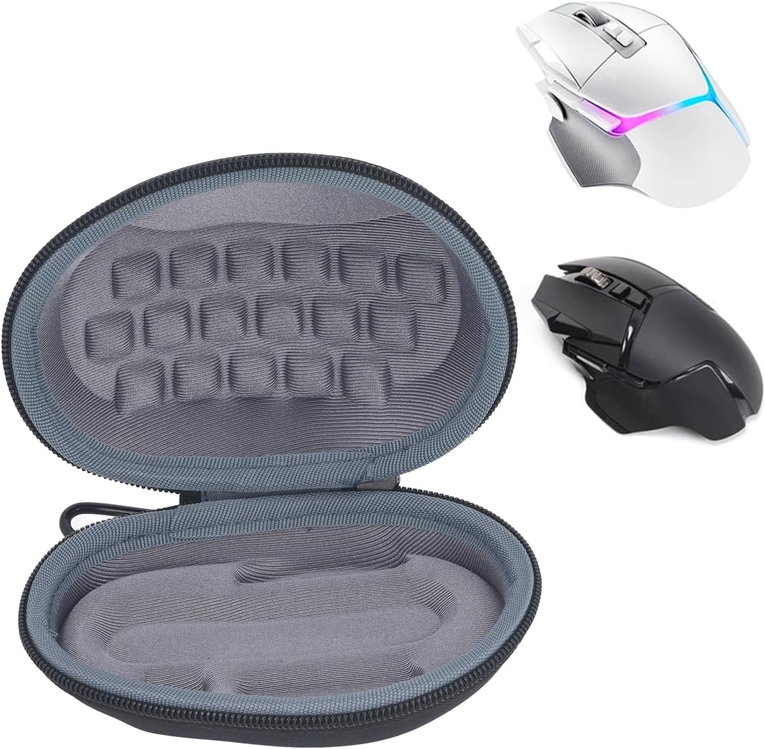 Hard Travel Mouse Case for G502 X plus Wireless Mouse, Travel Carrying Protective Storage Bag for Basilisk X Hyperspeed Wireless