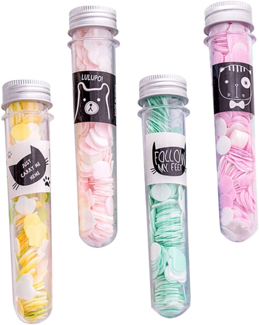 BESPORTBLE 4Pcs Portable Scented Foaming Soap Slices Travel-Friendly Soap Petals Disposable Hand Washing for Outdoor Use image number 3