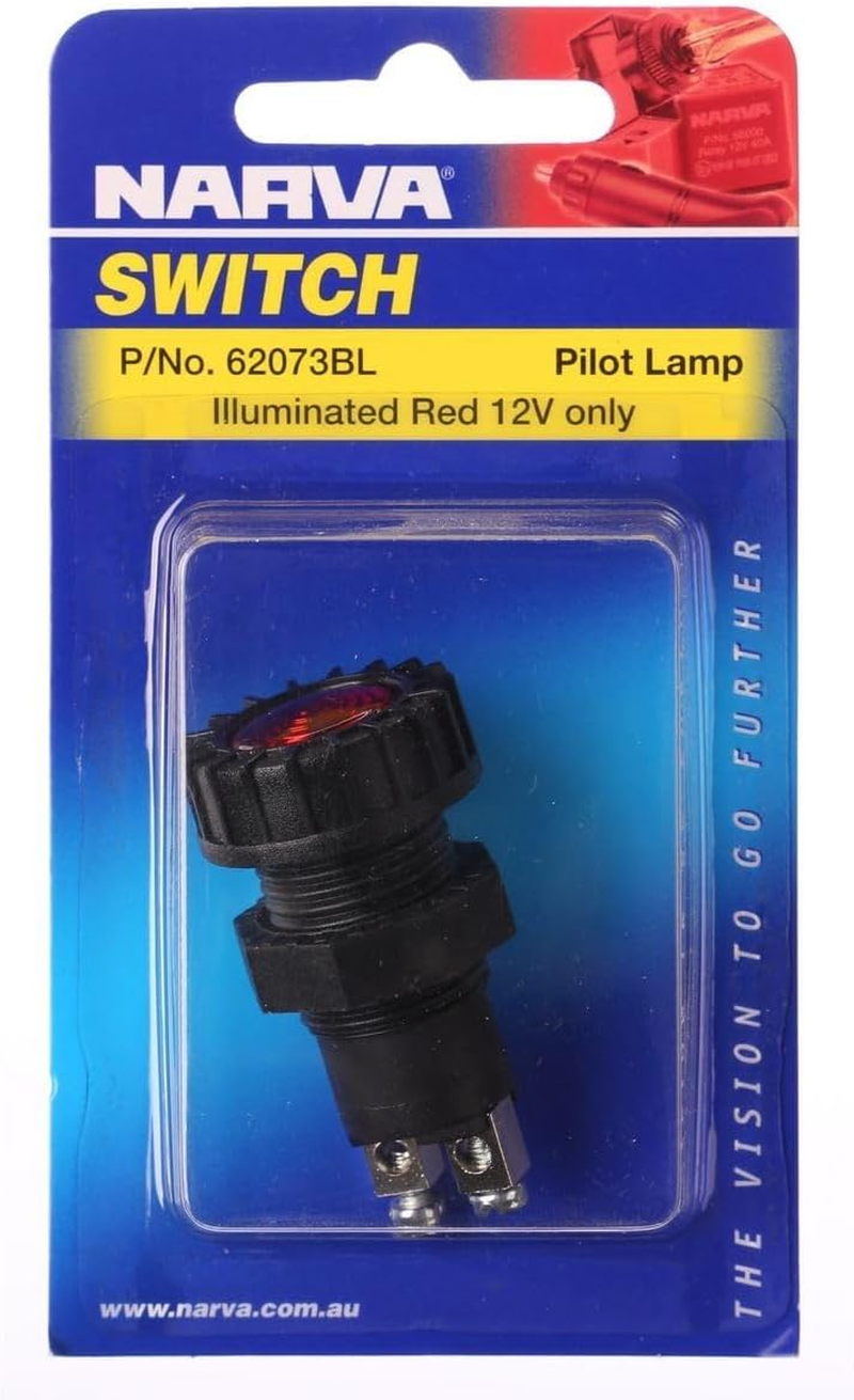 Narva 62073BL 12V Pilot Lamp, Red