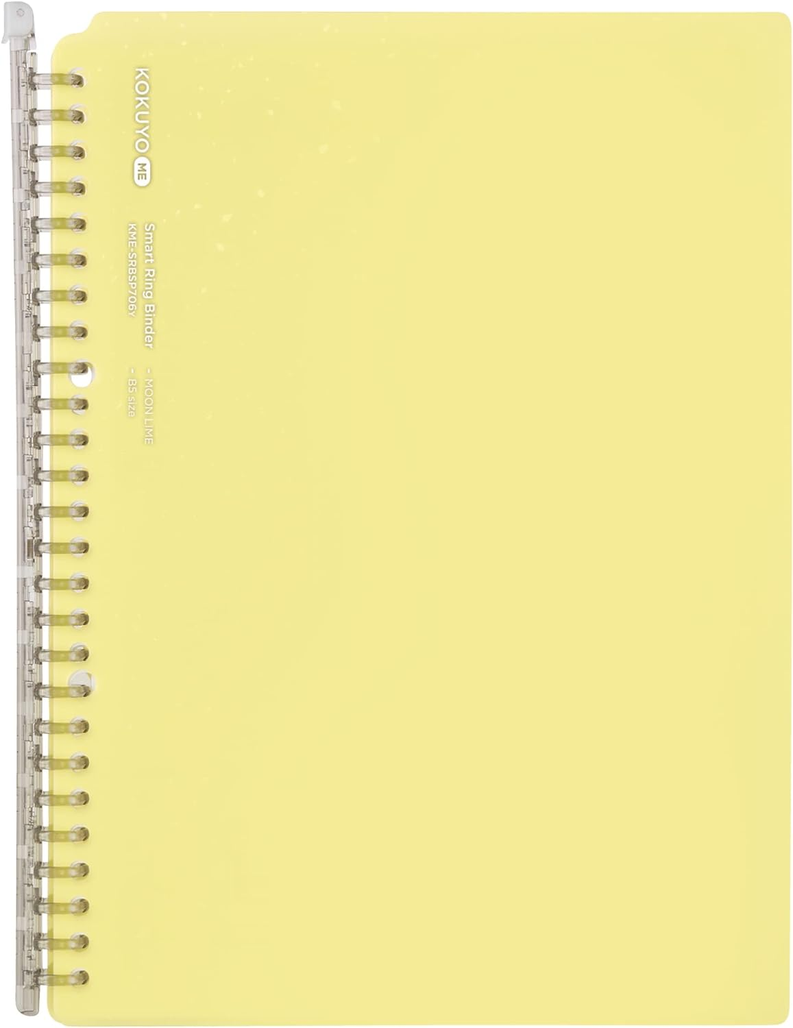 Kokuyo Campus Smart Ring Binder, up to 60 Sheets, B5, 26 Holes, Transparent (RU-SP706T)