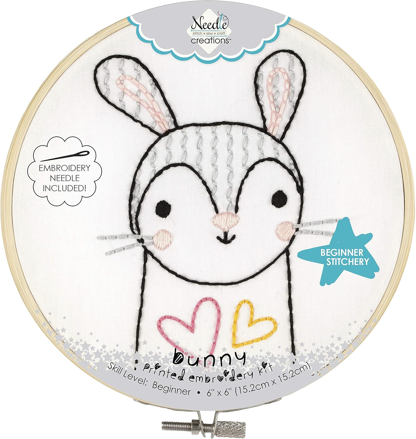 FABRIC EDITIONS Bunny NC-ESTCH Beginner Stitch image number 1