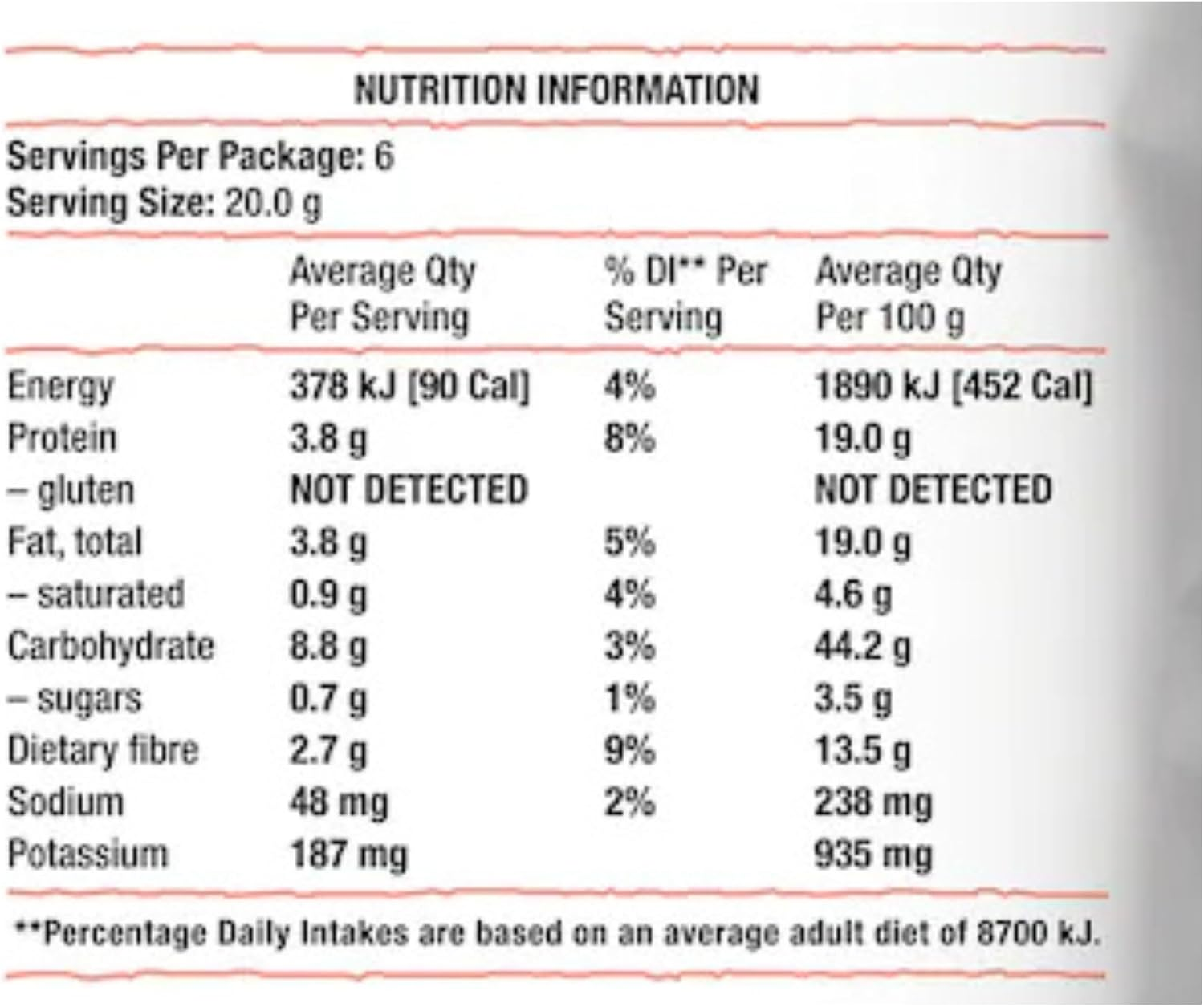 Calbee Harvest Snaps Baked Pea Crisps Chilli Flavour 120G X 2 Packs image number 2