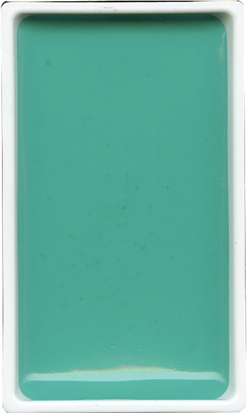 Kuretake KURETAKE GANSAI TAMBI PAN - Malachite Watercolor Paint image number 1