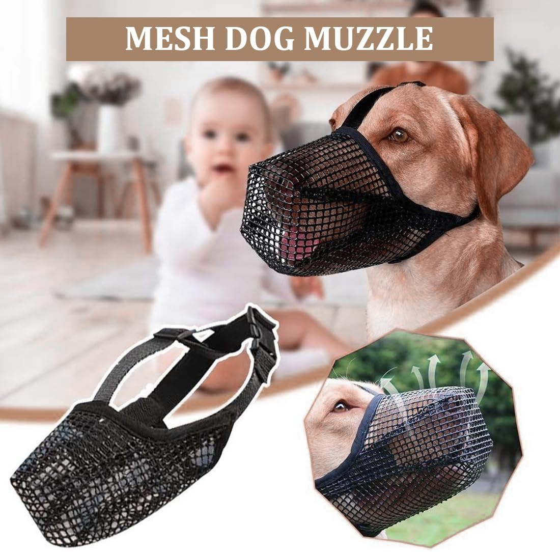 Muzzle for Large Dogs, Breathable Pet Mask, Dog Training for Small, Medium, Large image number 2