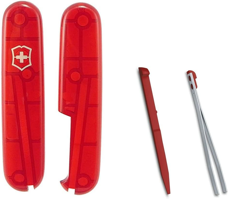 Victorinox Translucent Blue Scales + Colour Accessories for 91Mm Swiss Army