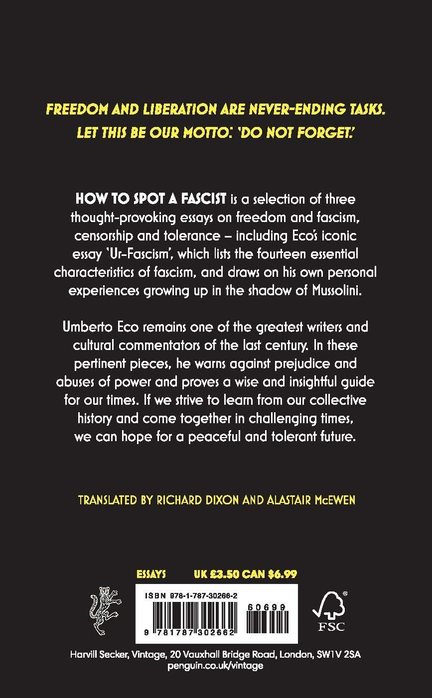 How to Spot a Fascist