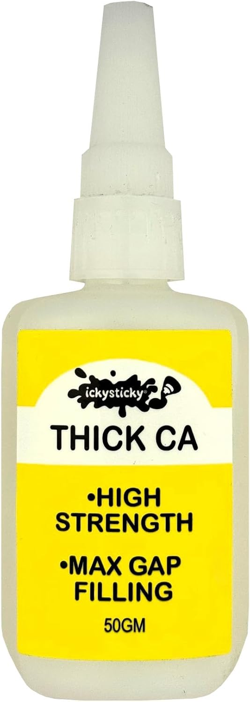 Ickysticky Thick CA Glue 50 G Premium Superglue Wood, Craft, Metal, Plastic, Model Kits, DIY, Home, Office image number 1