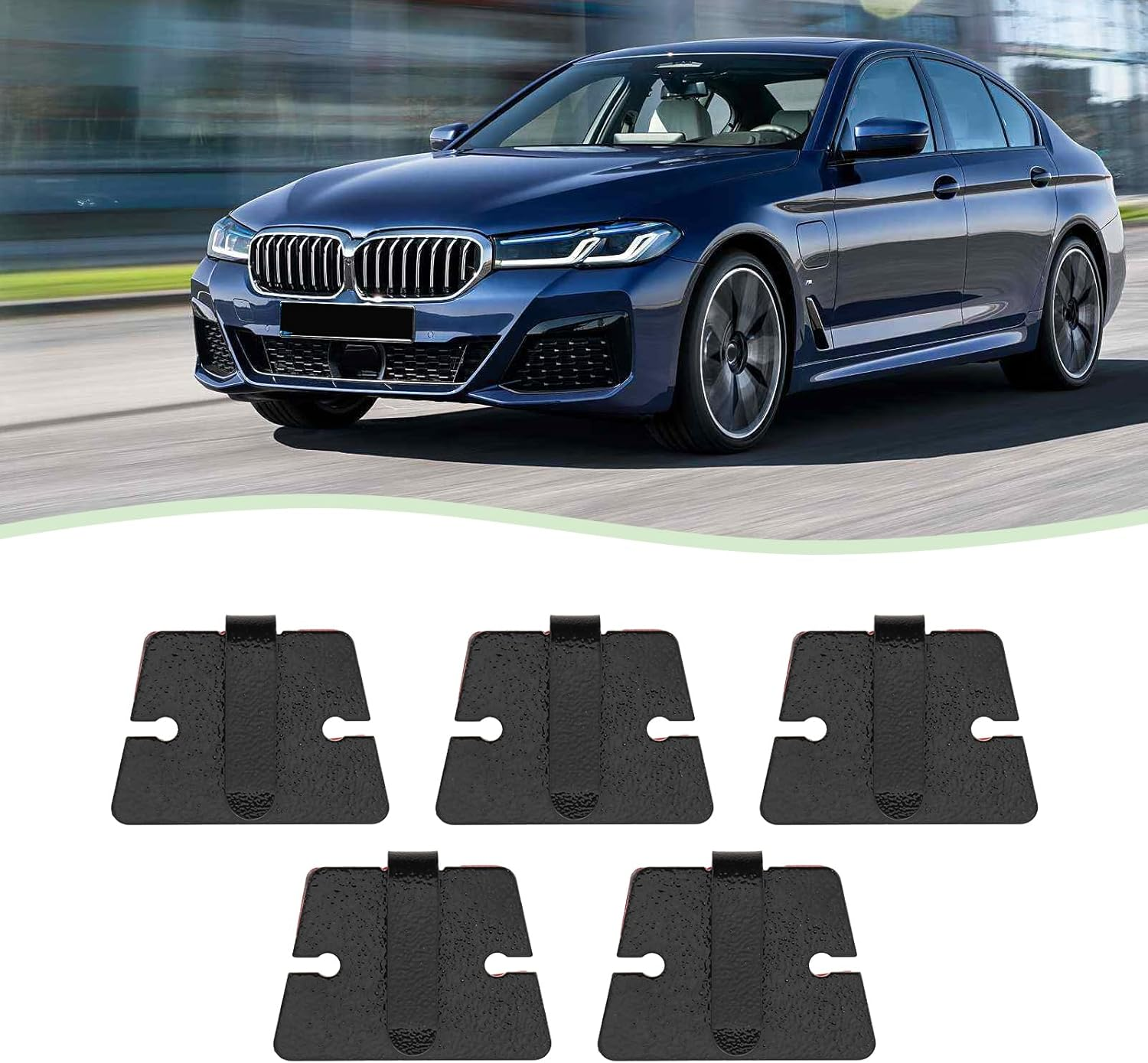 OTOTEC 10Pcs Car Radio Mic Bracket Microphone Hook Compatible with ICOM IC-2720H IC-2820H Compatible with Kenwood TM241 TM231